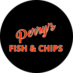 Perry's Fish & Chips logo.